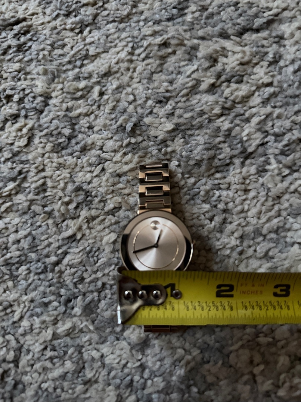 Movado Minimalist Rose Gold Bracelet Watch - Picture 3 of 4